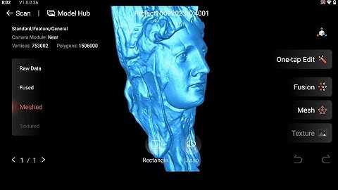 REVOPOINT MIRACO 3D SCANNER- Scan, Fuse, Edit, Mesh ALL WITHOUT the PC in just over twenty minutes!!