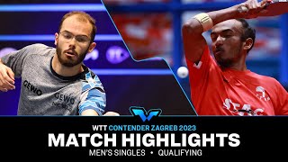 Leo De Nodrest vs Mohamed Ismail | MS Qual | WTT Contender Zagreb 2023