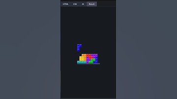 Tetris Preloader 🔥🔥 HTML5, CSS3 and JavaScript #web #website #viral #ytshorts #shorts #short #css3