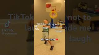 TikToks of My first dunk has me smocking tears [try not to laugh 1]
