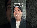 A cruel trick to play in prison #explore #prisonfood #prisoncell #epsteinfiles