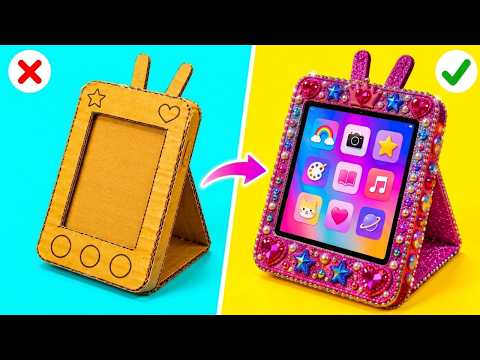 Cardboard DIY Ideas 📦✨ Cool Crafts for When You're Bored by 123 GO!