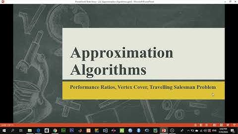 Approximation Algorithms | Design and Analysis of Algorithms