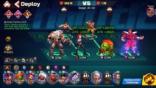 Street Fighter Duel: 34-40