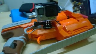 GoPro Hero4 Black 120 FPS Test - NERF Shootout!!