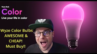 Wyze Color Bulbs Setup Review | Whoa, These are Awesome!