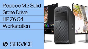 Replace the M.2 Solid State Drive | HP Z6 G4 Workstation | HP