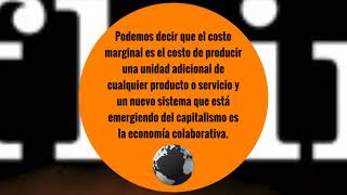 la sociedad De coste marginal cero (Jeremy Rifki)