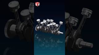 V12 Crankshaft Assembly in SolidWorks (Smooth Motion Simulation)