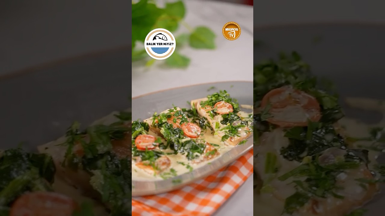 Krema Soslu Yerli Somon Tarifi 🧡🐟