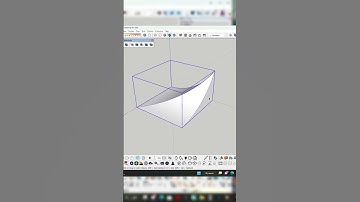 Tensile structure Sketchup No PLUGINS #architecture #sketchup #sketchuptutorial