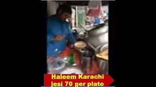 Haleem recipe || nihari/haleem Karachi wali  jesi 70 per plate || sasta bazar dheri chowk rwp haleem