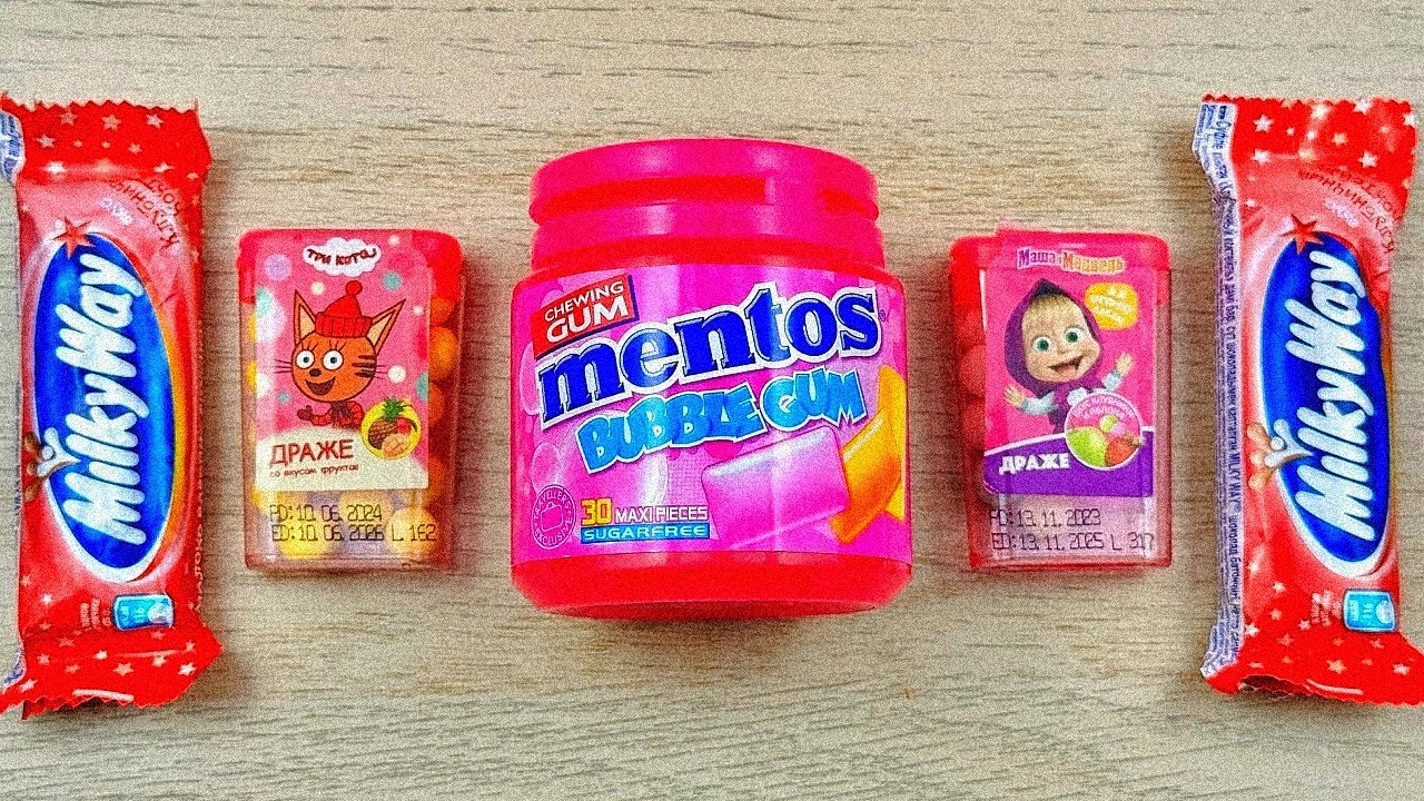 Rainbow Candy & Snickers | Visual Crunch Party 