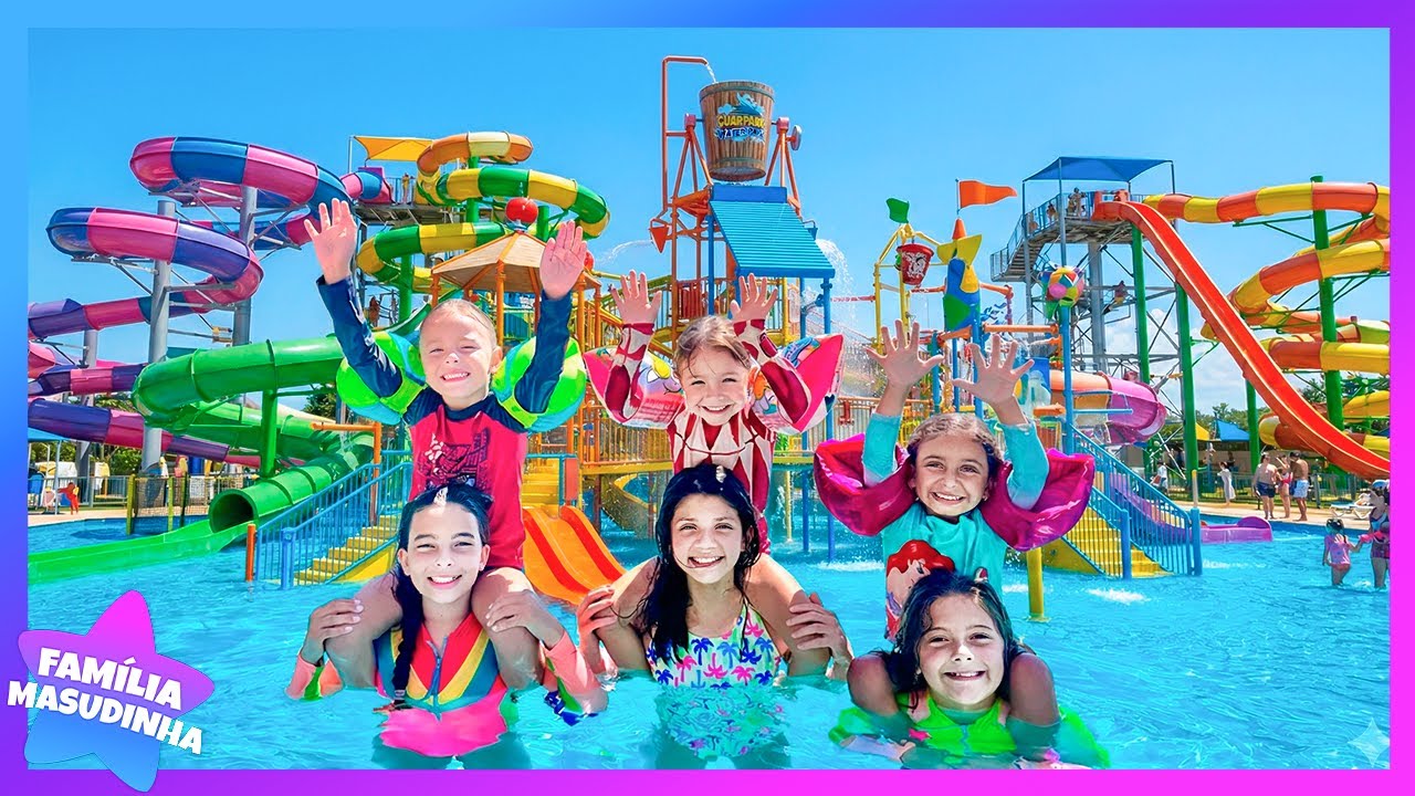 ERA PRA SER SÓ DIVERSÃO… MAS LEVAMOS UM SUSTO NO PARQUE AQUÁTICO😳★ FAMÍLIA MASUDINHA ★