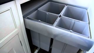 Wesco Pullboy Z bin with 4 compartments
