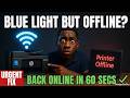 HP Printer Blue Light On But Showing Offline? Permanent Fix in 3 Steps (2026)