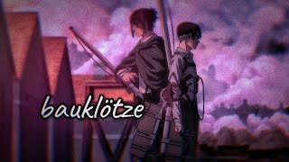 【進撃の巨人】完結編前編　MAD　『bauklötze』　ATTACKONTITAN FINALSEASON　ハンジ団長　自由の翼