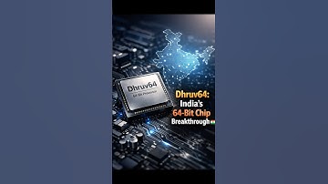 De eerste 64-bits chip van India 🇮🇳 | Wat is de Dhruv64-processor?