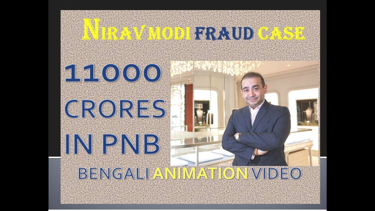 NIRAV MODI FRAUD CASE IN PNB ! DETAILS IN BENGALI ANIMATION VIDEO ! PNB SCAM