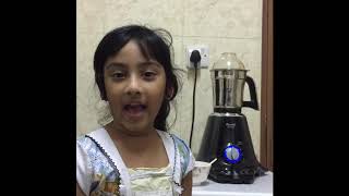 Shahra Makes Mango Milk Shake