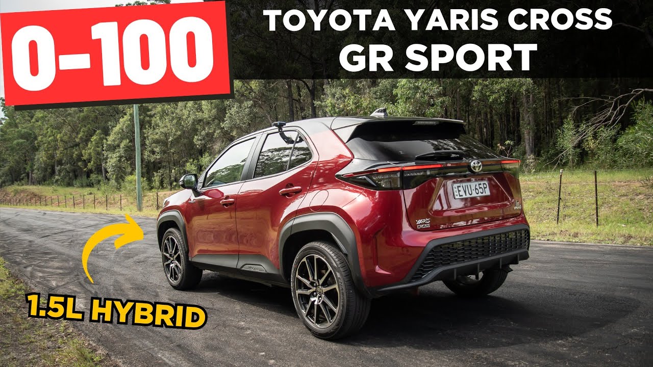 2024 Toyota Yaris Cross GR Sport review: 0-100 & POV test drive - YouTube