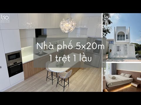 Video Nhà phố 5x20m phong cách hiện đại 1 trệt 1 lầu - Thiết... - youtube