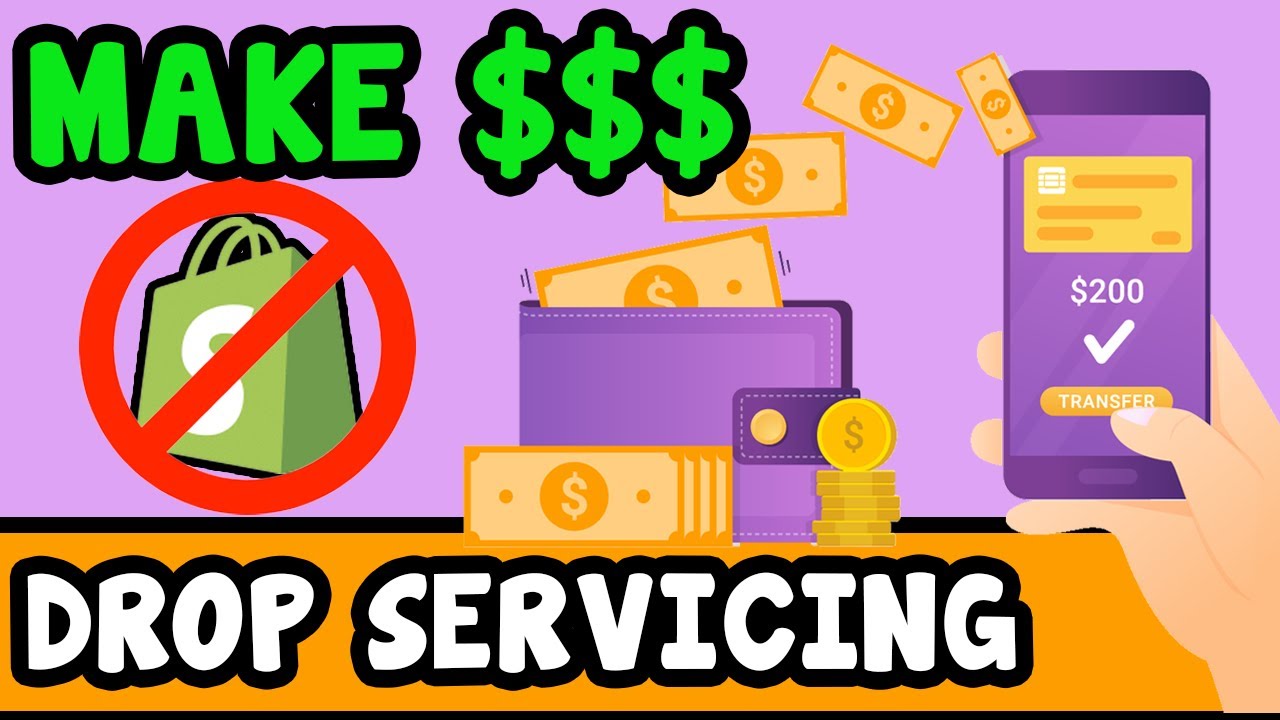 HOW TO START A DROP SERVICING BUSINESS WITH NO EXPERIENCE - YouTube