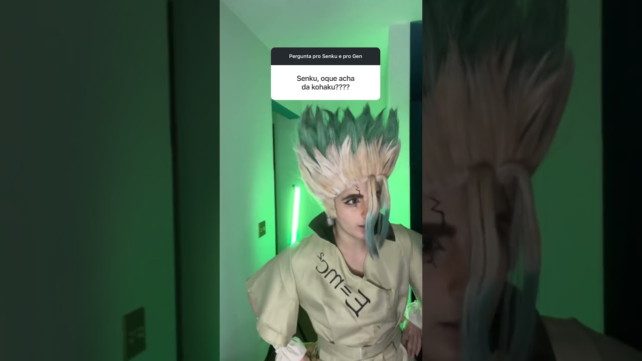 SENKU E GEN RESPONDEM!! #drstone #senku @Nandalorenzine