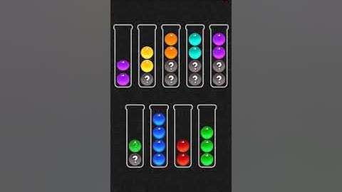 Ball Sort Color Water Puzzle Level 25