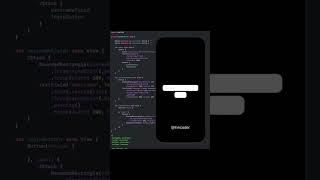 #shorts Show password in textfield using a flashlight #swiftui