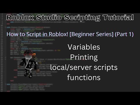 ROBLOX Studio: Tutorial 1 for Beginners! 2022 