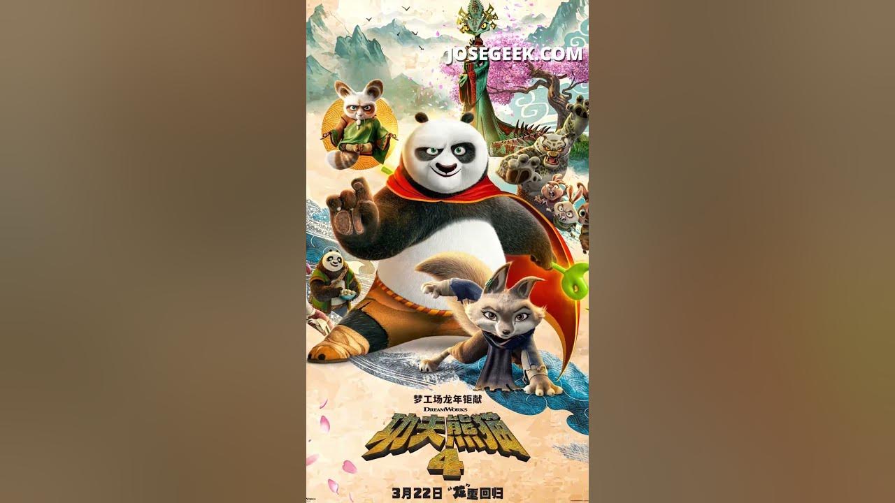 Nuevo poster de kung fu panda 4 kungfupanda4 kungfupanda 