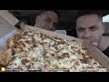 Eating Jerry's Subs & Pizza Flat Bread Chicken & Bacon Pizza @hodgetwins
