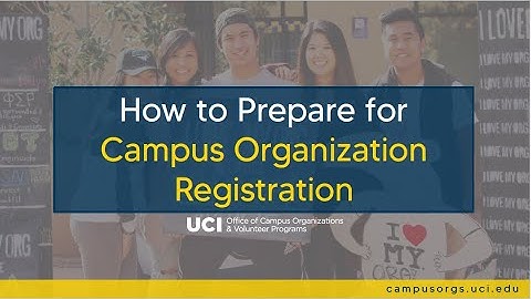How to Prepare for Registration On CampusGroups