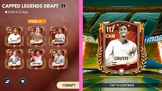 Capped Legends Official Leaks!! Free 117-Rated Cruyff Confirmed | FC Mobile
