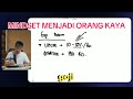 Gaji Bulanan Itu Mahal! Tapi Jangan Cari Aman Kalau Mau Kaya