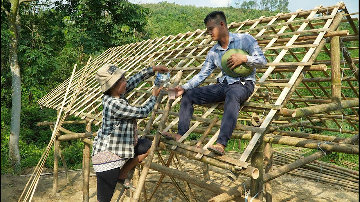 Der freundliche Mann half Ngoan beim Bau eines neuen Hauses