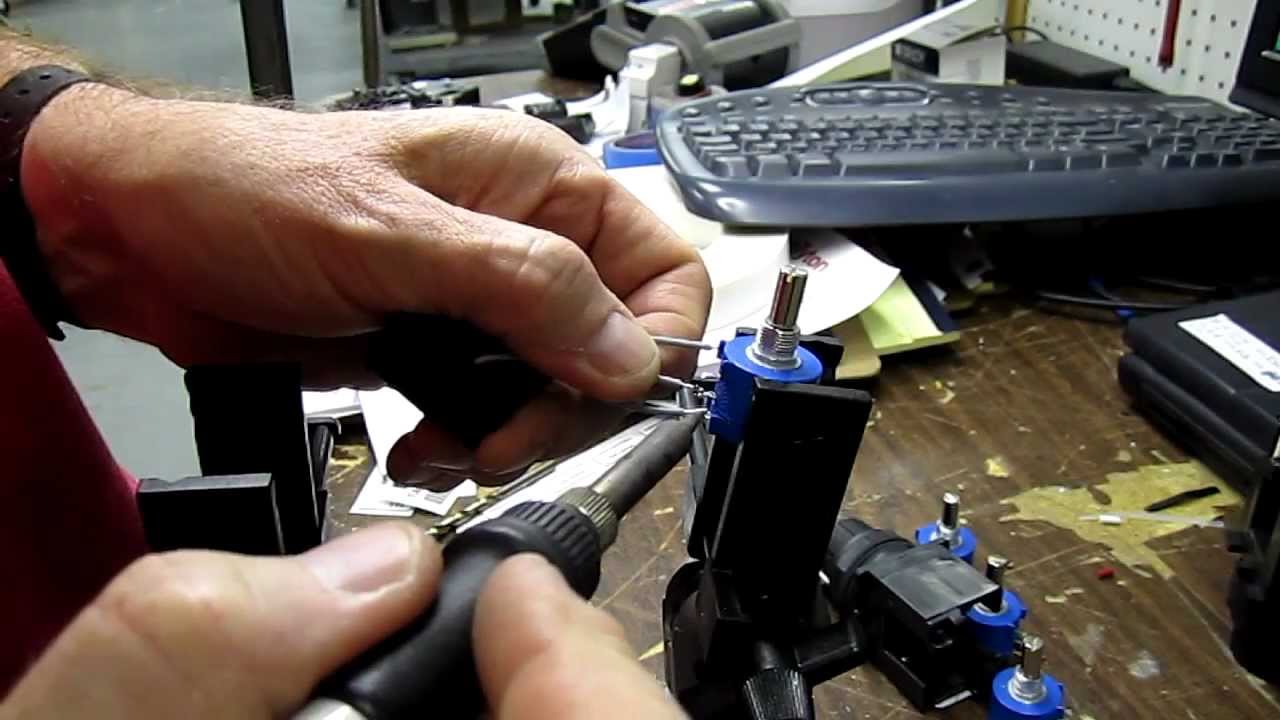 Soldering Leads onto a Pot YouTube