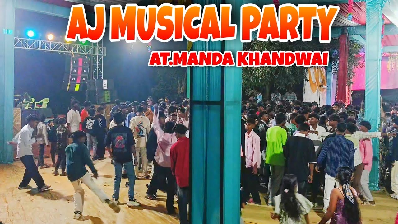 AJ Musical Party 🥁🎹|| Sapna & Chiku Singer 🎤||New Tarpa 2026 || AT.Manda Khandwai 