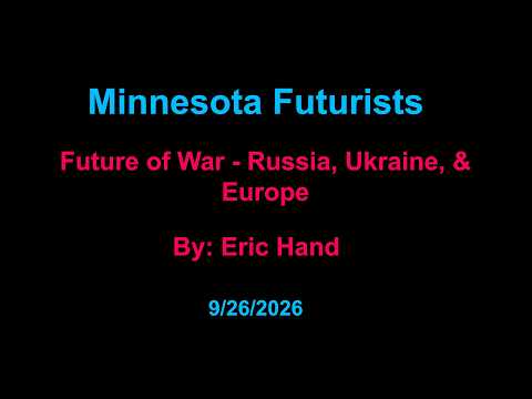 Future of War - Russia, Ukraine, & Europe