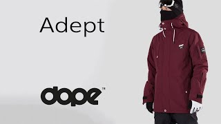 dope adept ski jacket