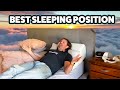 The best sleeping position for sleep apnea  snoring