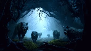 Spooky Wolf Ambience with Halloween Music & Wolf Sounds – Howl of the Wolves