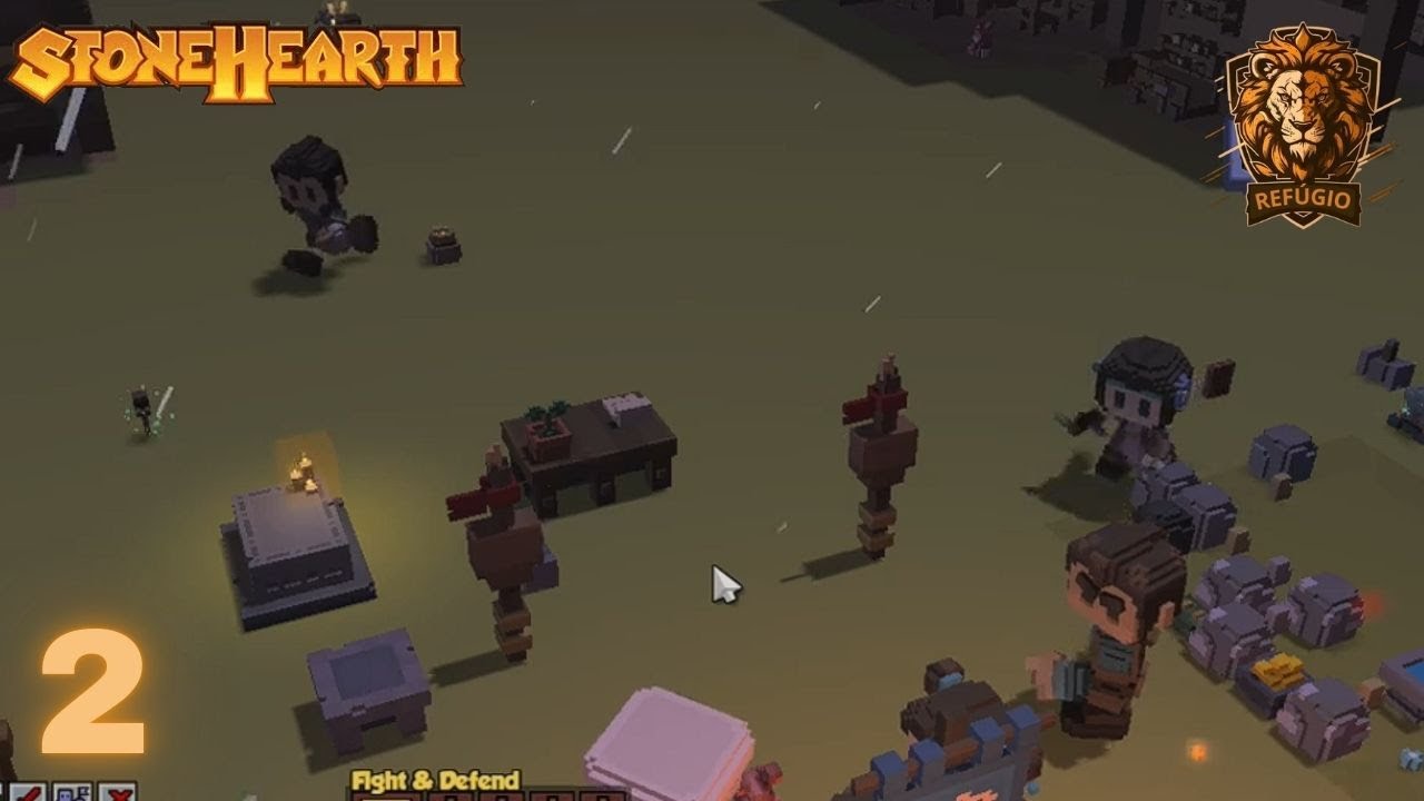 Começando a evolução - Stonehearth em 2025 Ep2