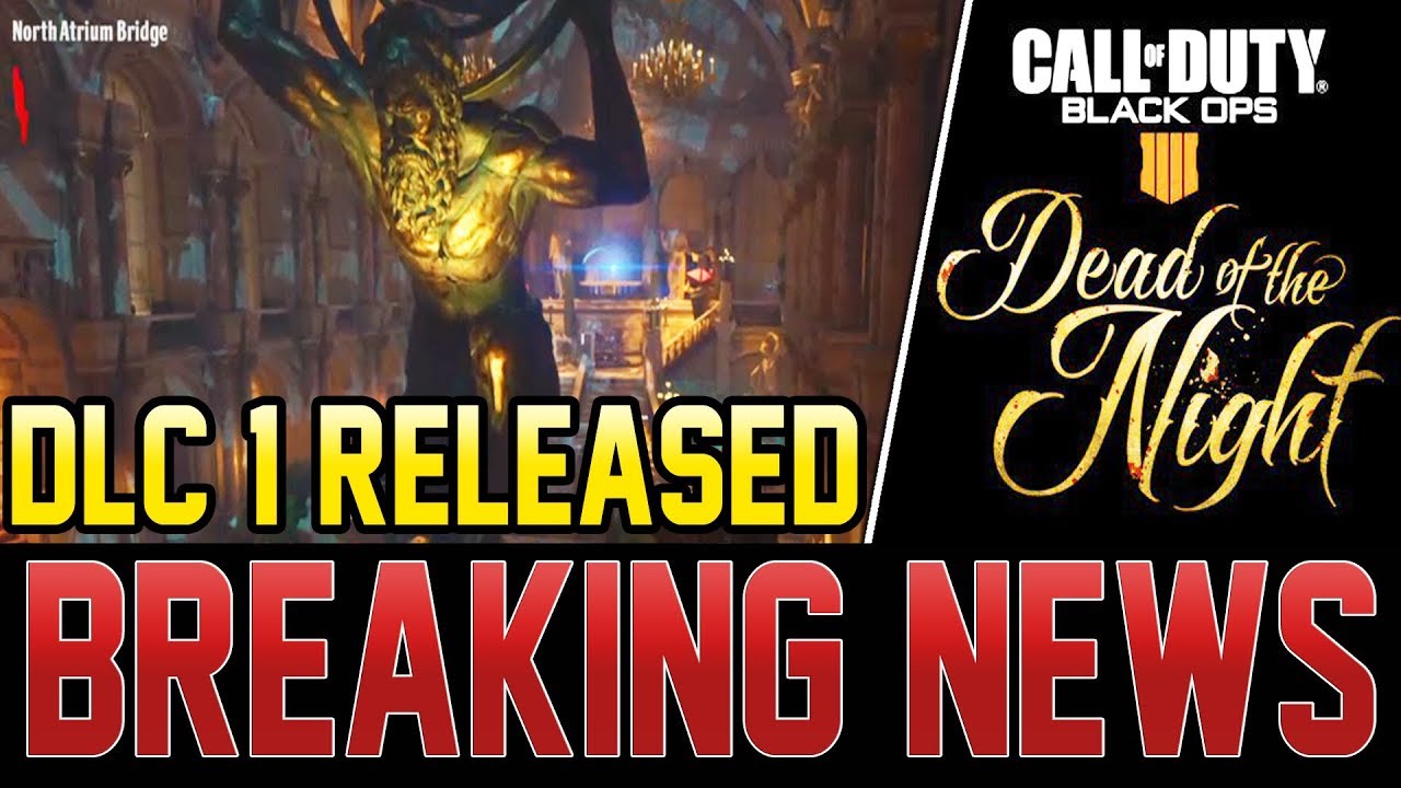 BLACK OPS 4 ZOMBIES DLC 1 MAP RELEASED EARLY EASTER EGGS