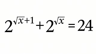 Can You Solve This Exponential Equation | Find x
