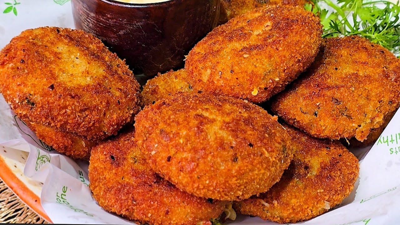easy chicken cutlets iftar recipe - YouTube