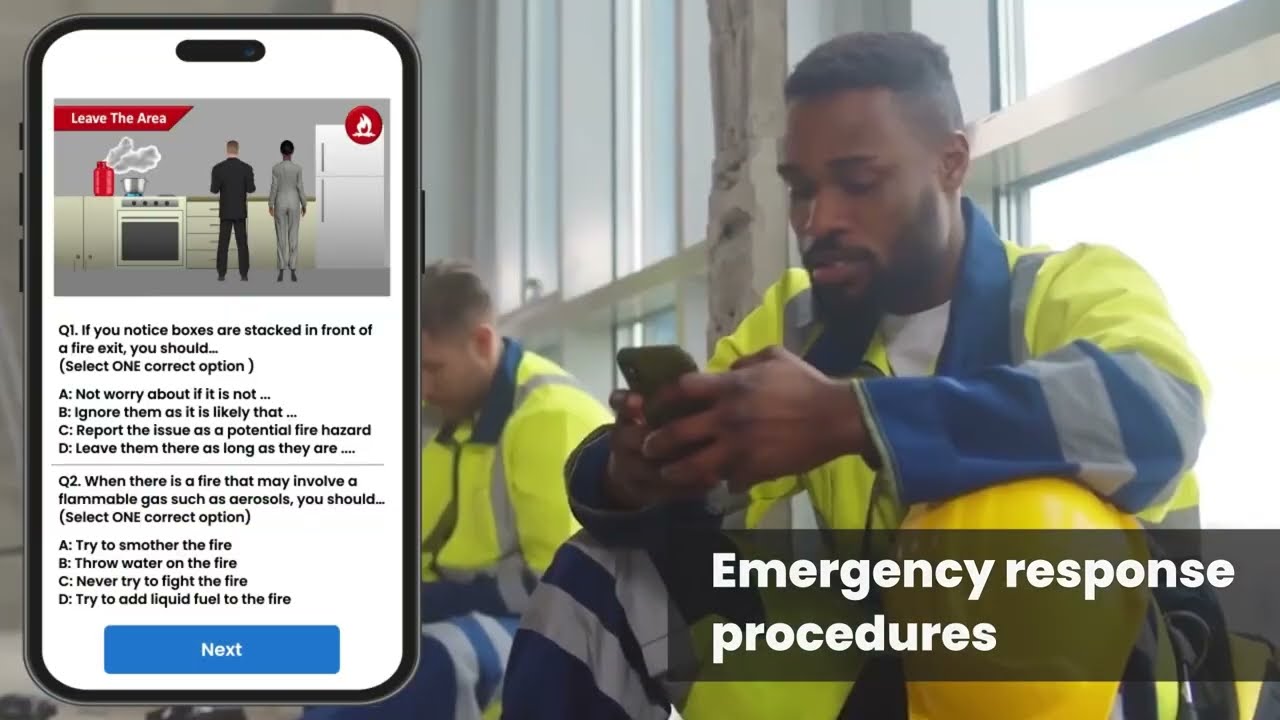 Fire Safety in Offices – Course Demo Video – Human Focus International