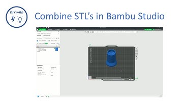 Combining STL Files directly in Bambu Studio  – Easy 3D Printing Assembly