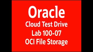 Lab100-07 File Storage